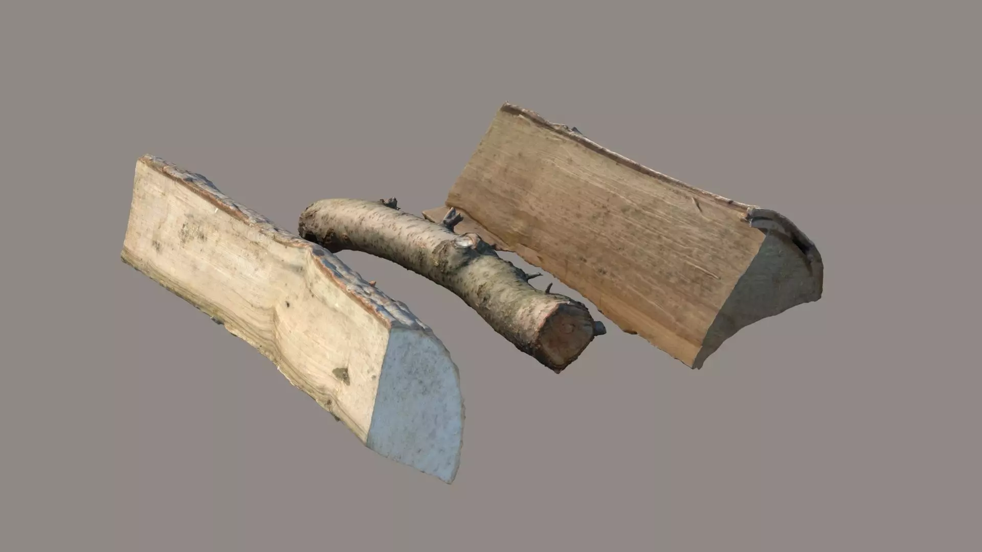 Firewood pack 3D model