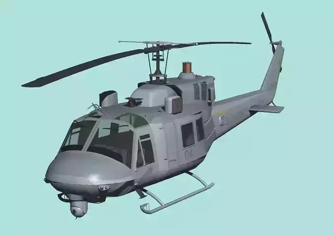 U S MARINES UH-1N