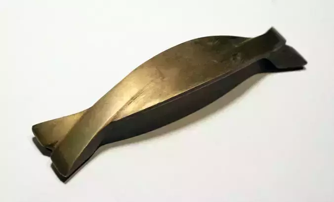 brass handle 3D