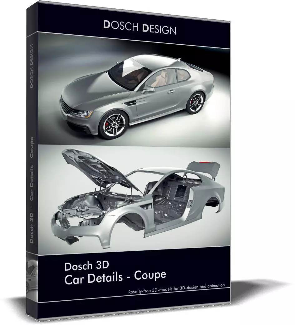 Dosch 3D - Car Details - Coupe 3D model_0