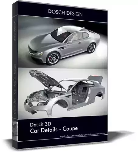 Dosch 3D - Car Details - Coupe 3D model