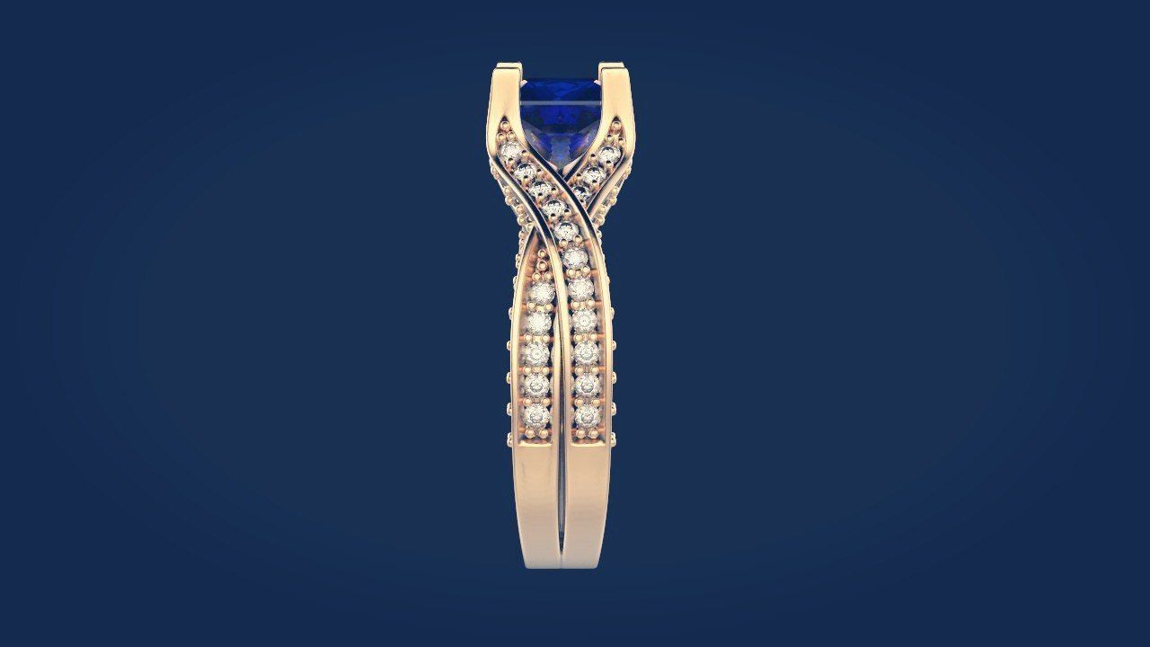 Ring 60 3D print model_2