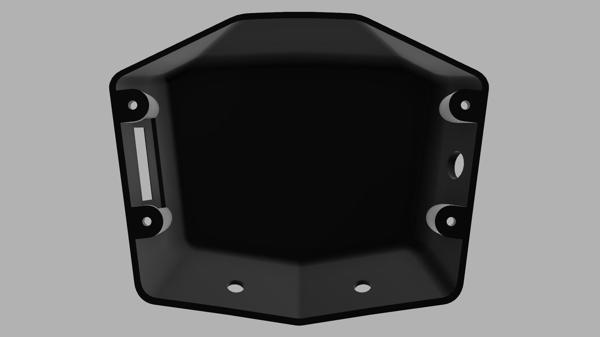 Electric Skateboard Cover 3D print model_3