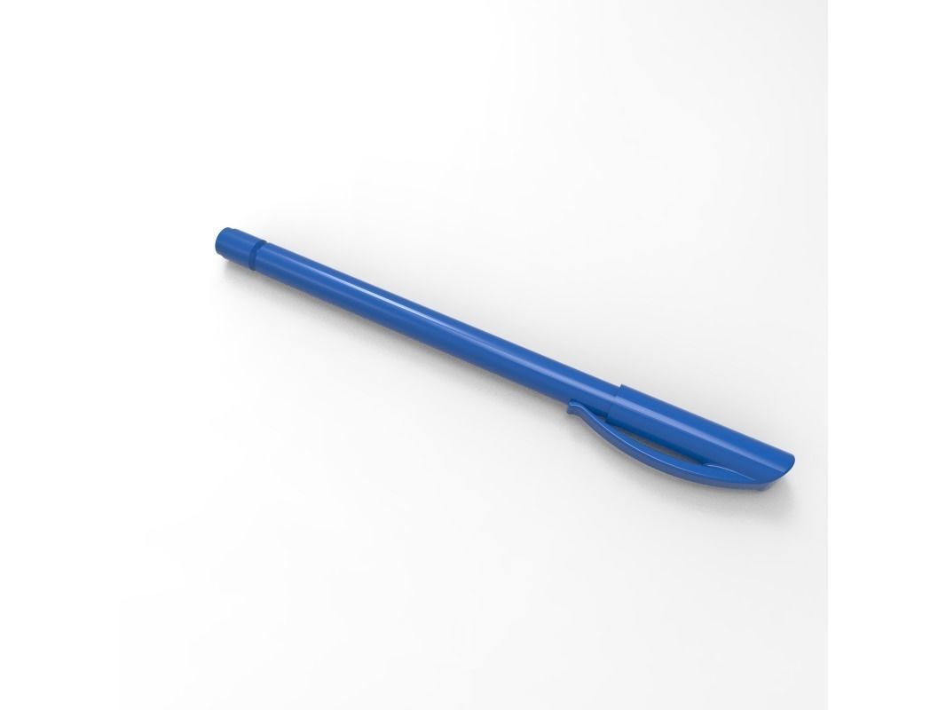 Pen simple 3D model_0