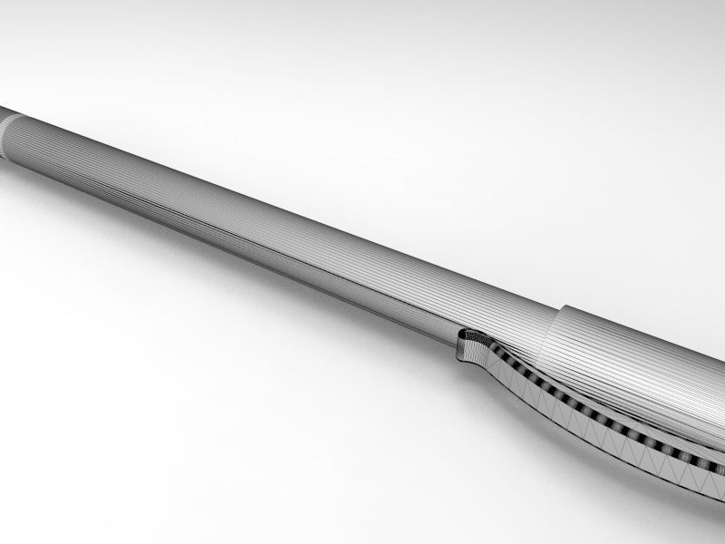 Pen simple 3D model_4