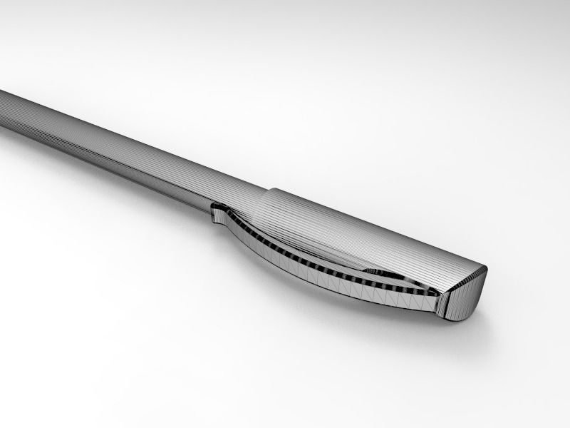 Pen simple 3D model_3