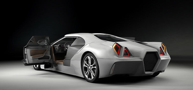 Dosch 3D - Car Details - Futuristic 3D model_9