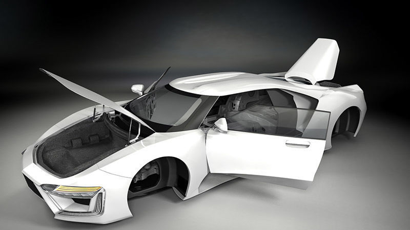 Dosch 3D - Car Details - Futuristic 3D model_10