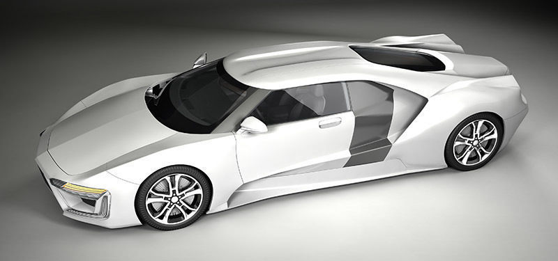 Dosch 3D - Car Details - Futuristic 3D model_13
