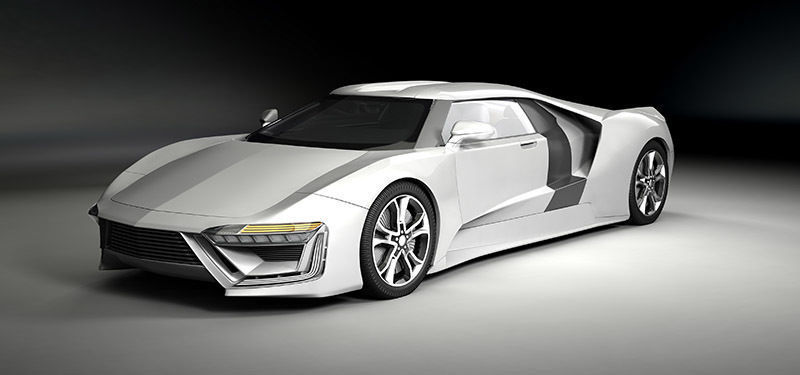 Dosch 3D - Car Details - Futuristic 3D model_3