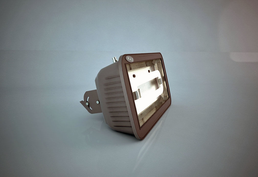 Halogen flood Light 3D model_5
