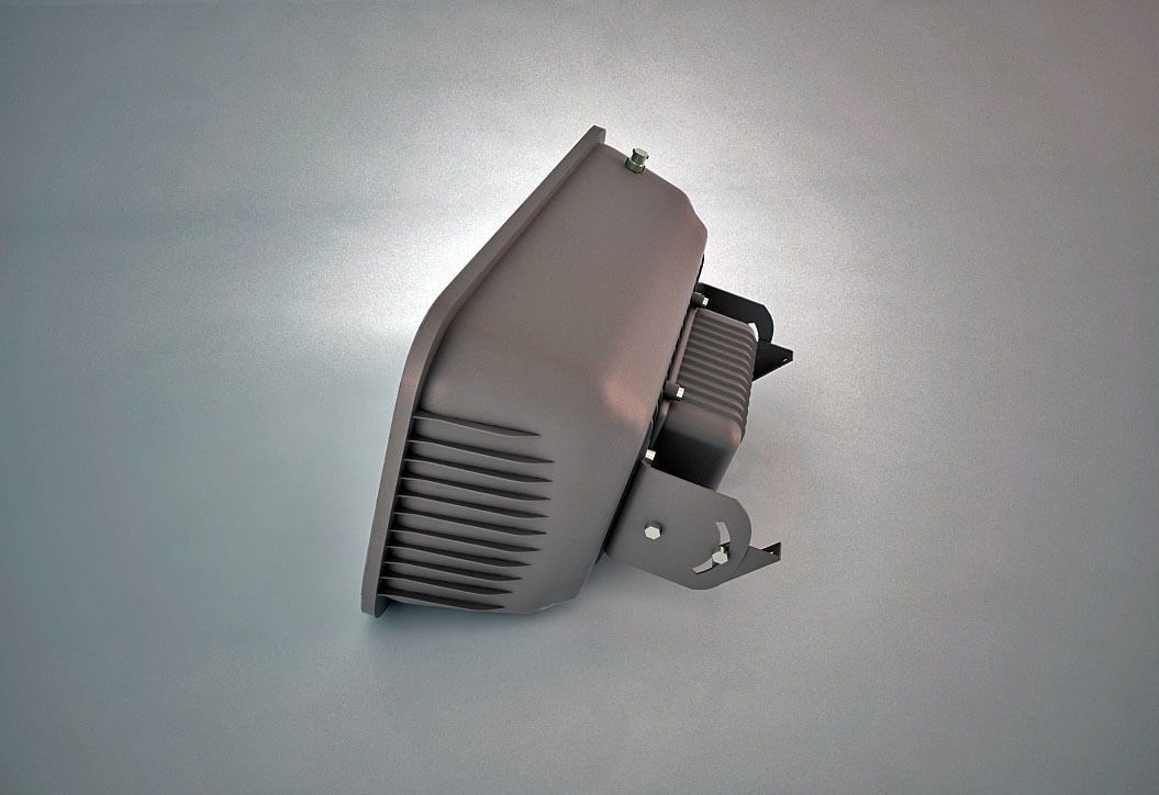 Halogen flood Light 3D model_2