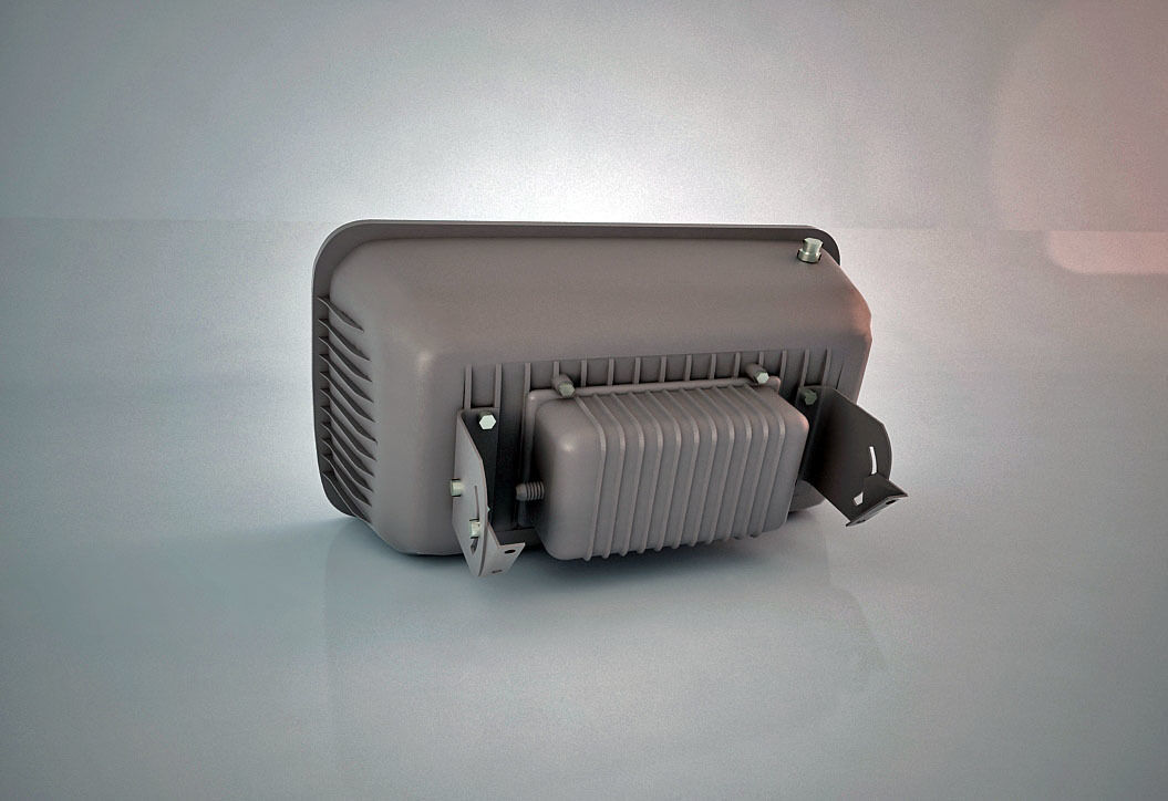 Halogen flood Light 3D model_4