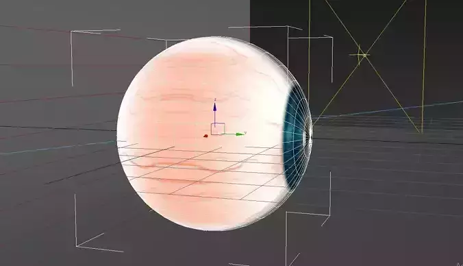 3D Model of a Human Eye 3D model