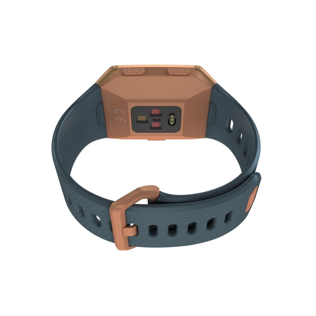 Fitbit Ionic Slate Blue 3D model_2
