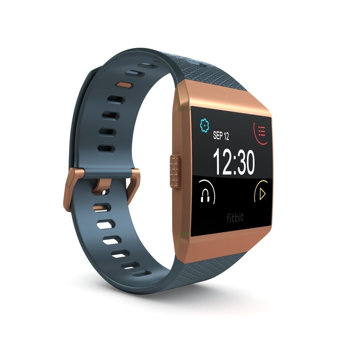 Fitbit Ionic Slate Blue 3D model_5