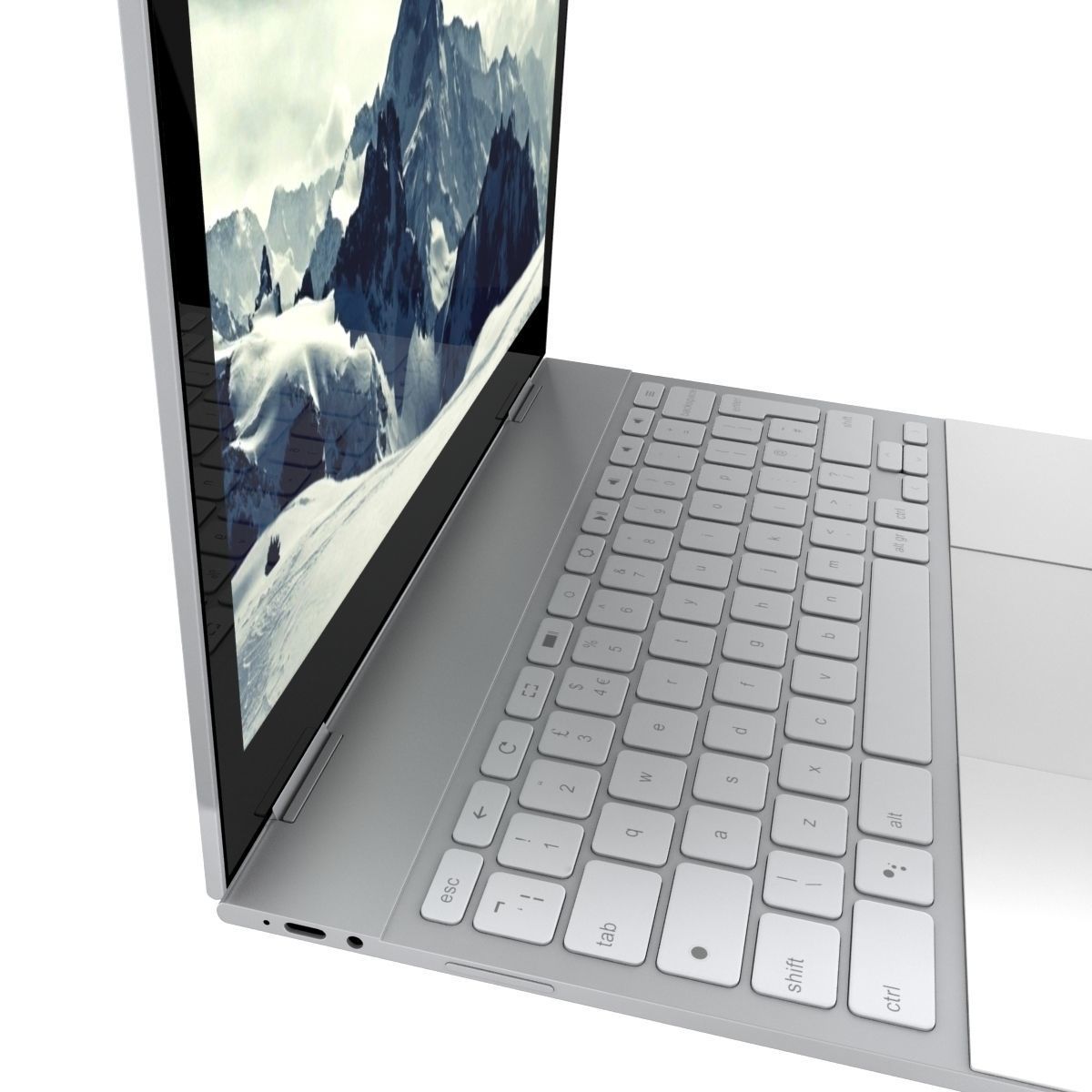 Google Pixel Book 3D model_5