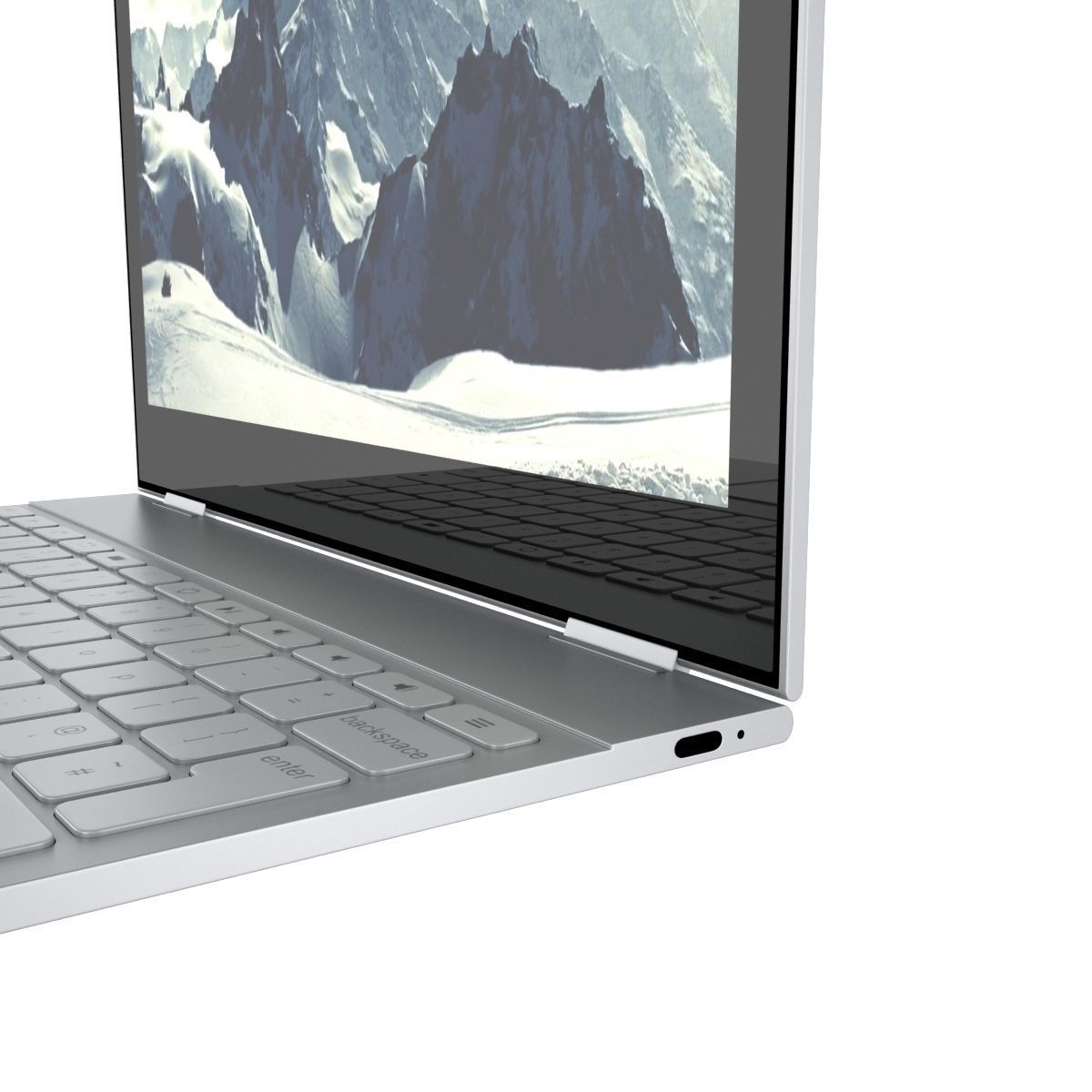 Google Pixel Book 3D model_13