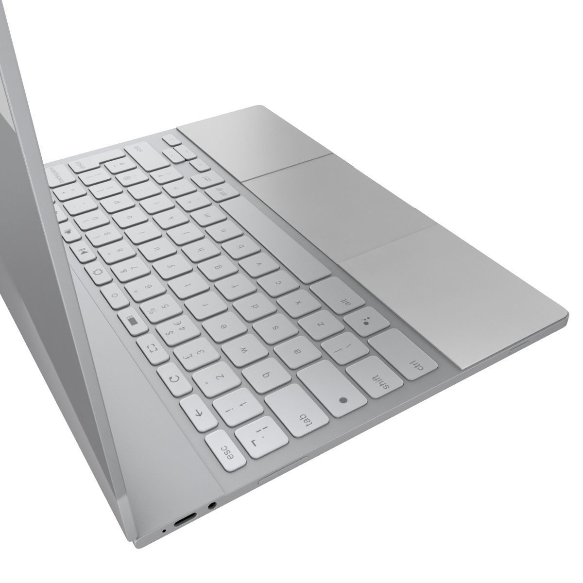 Google Pixel Book 3D model_2