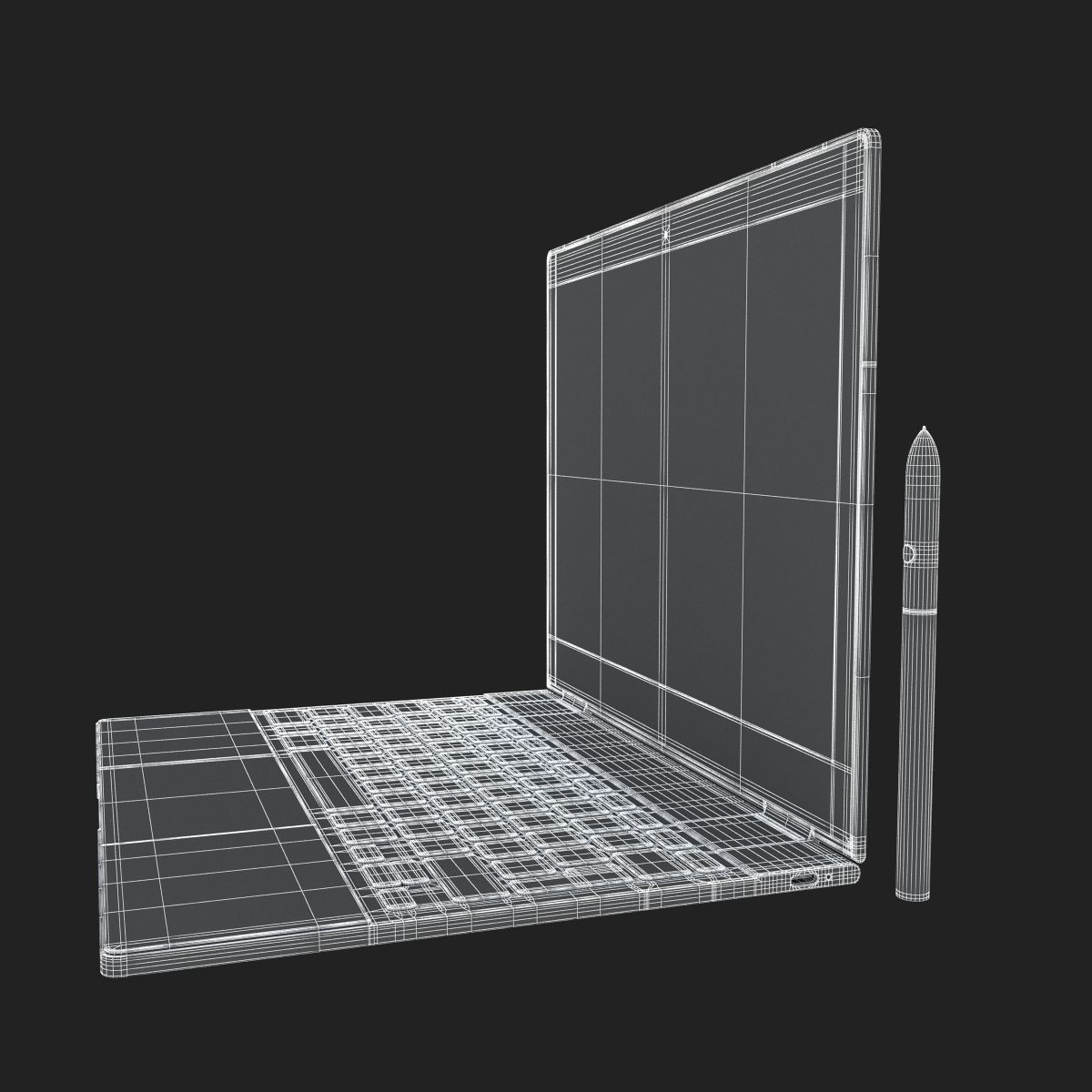 Google Pixel Book 3D model_27