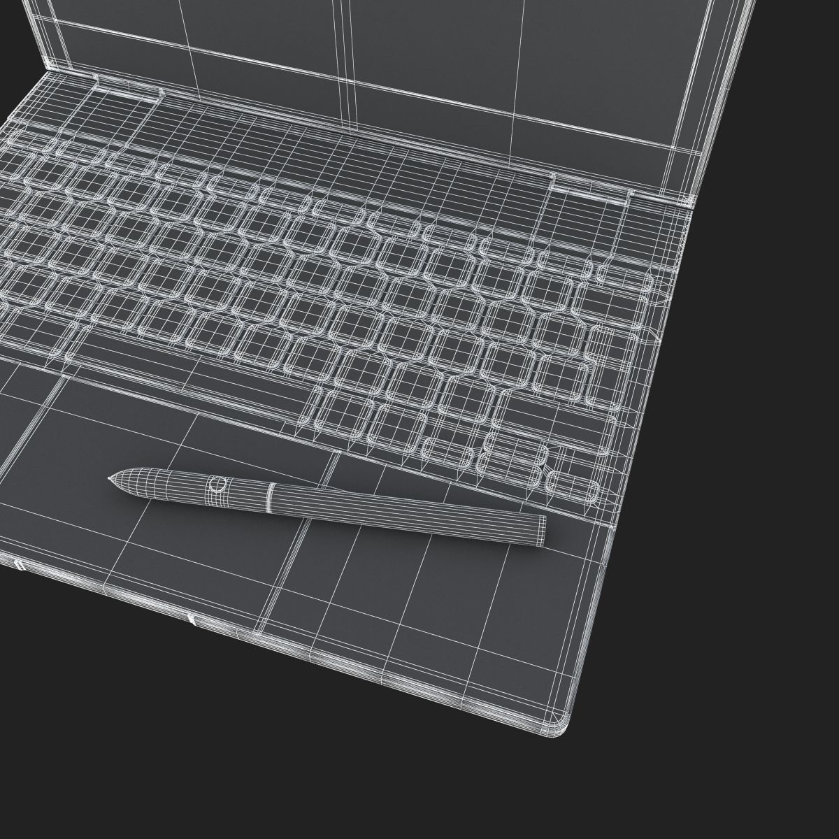 Google Pixel Book 3D model_29