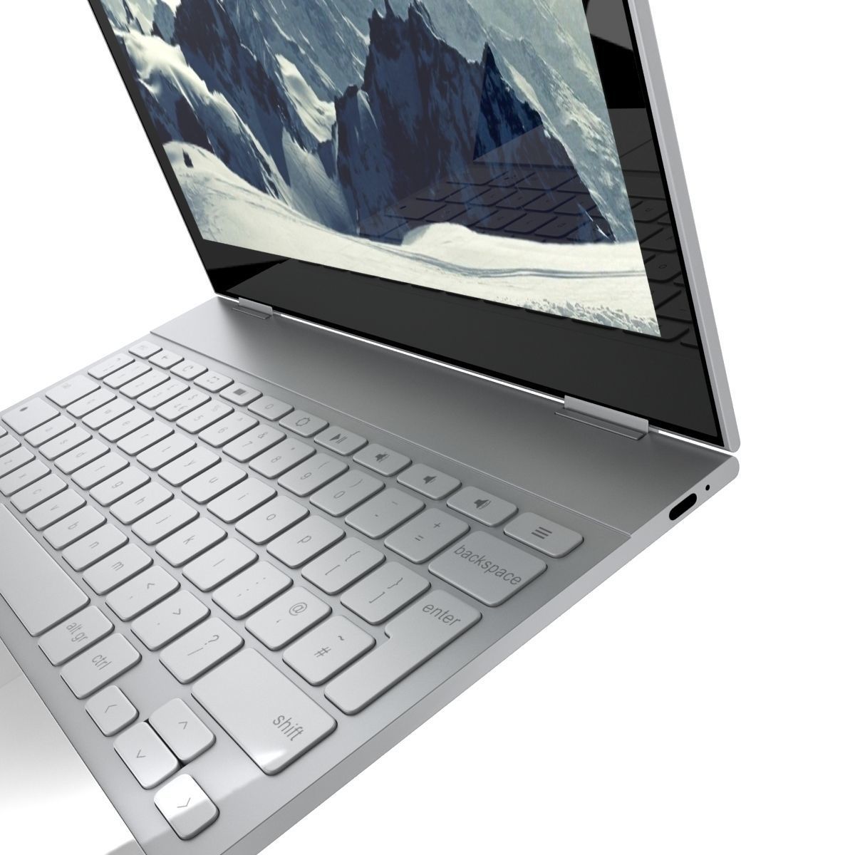 Google Pixel Book 3D model_7