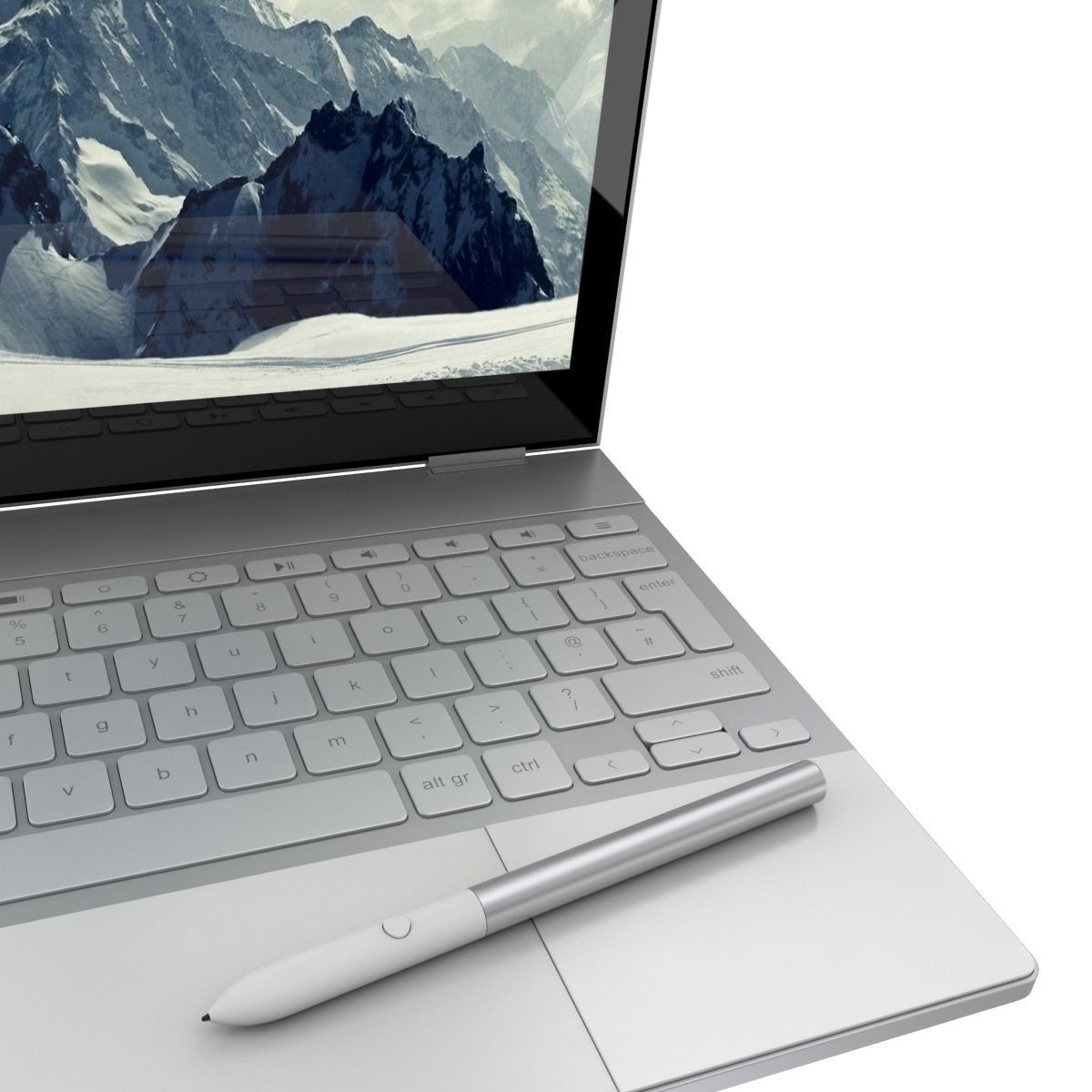Google Pixel Book 3D model_10