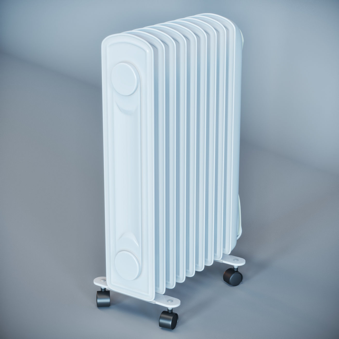 Scarlett Oil Heater 3D model_3