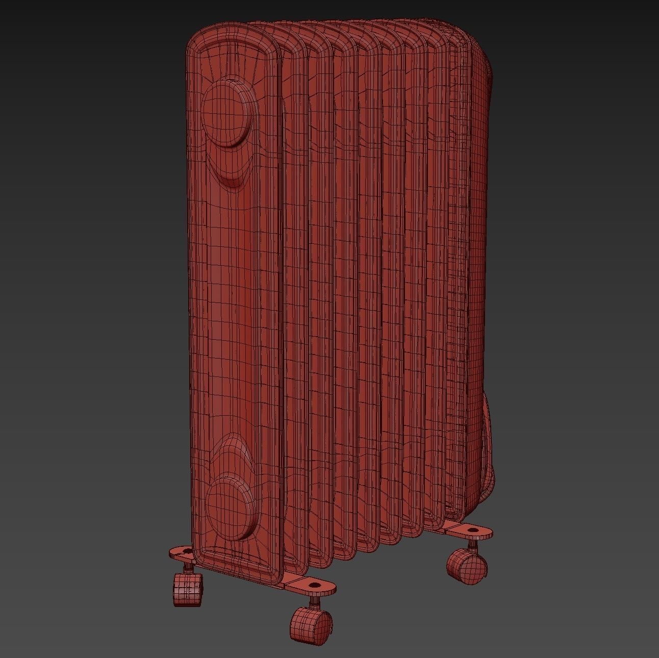 Scarlett Oil Heater 3D model_5