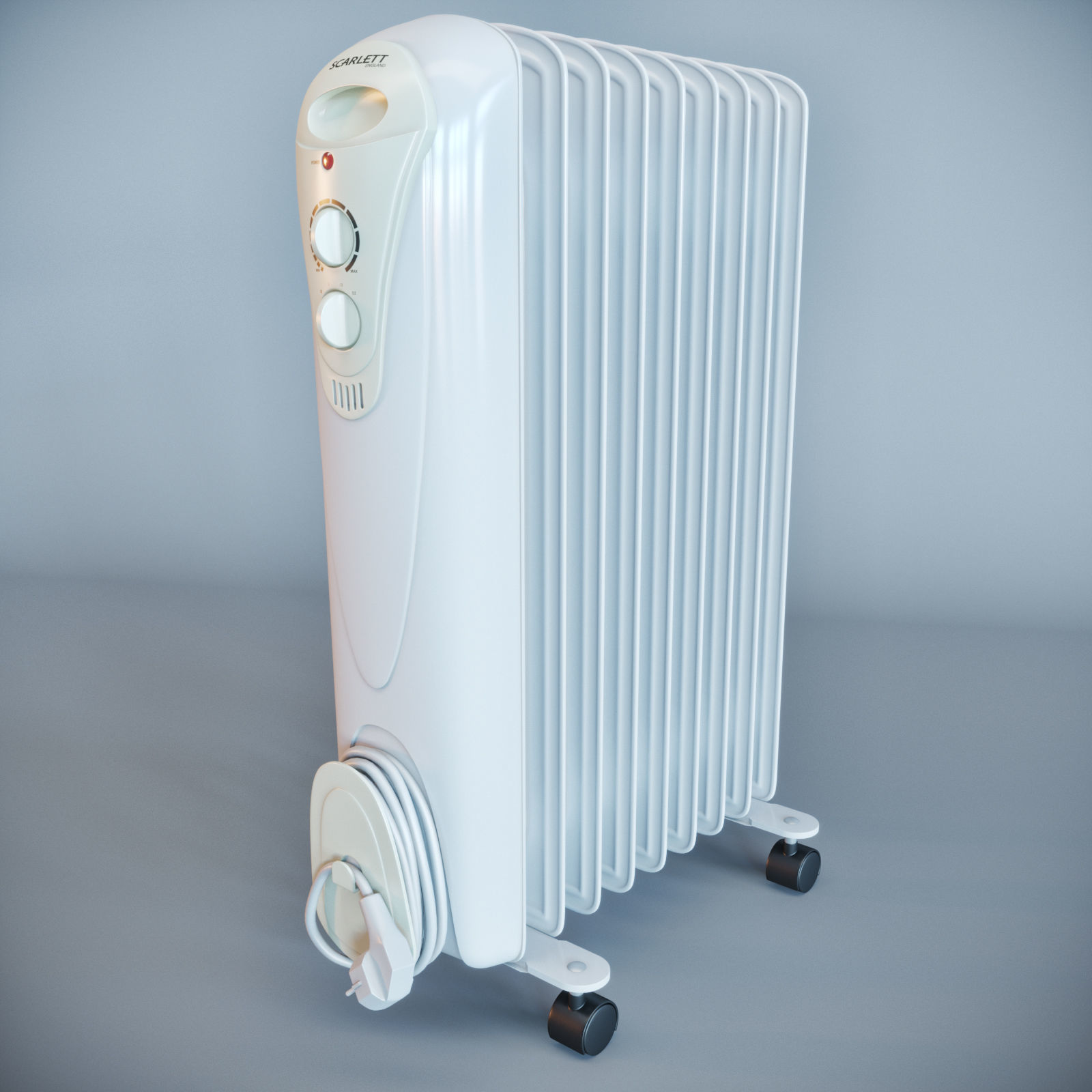 Scarlett Oil Heater 3D model_0