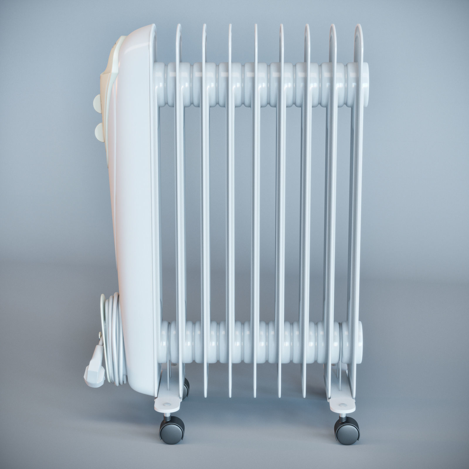Scarlett Oil Heater 3D model_1