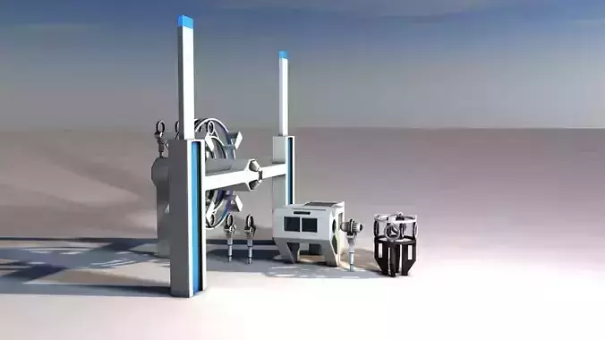 Travelar - Null Gravity Transportation Free 3D model