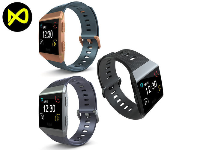 Fitbit Ionic All Colors 3D model