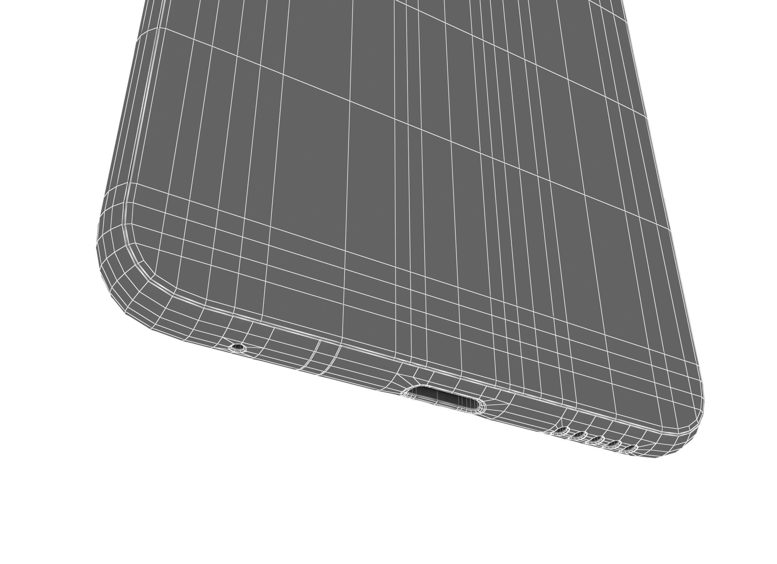 LG V30 Cloud Silver 3D model_14