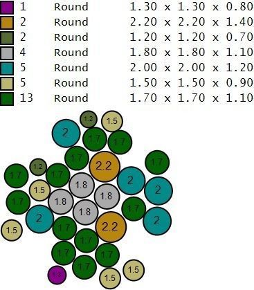 Womens ring with stones is stylish in many sizes 214 3D print model_17