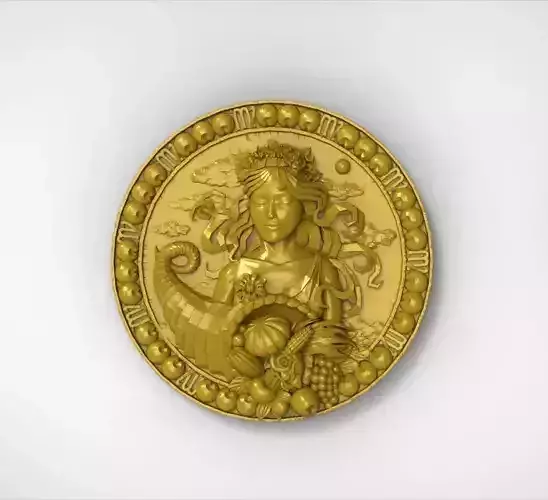 Virgin zodiac 3D print model