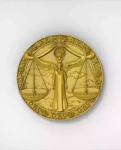 Libra zodiac 3D print model