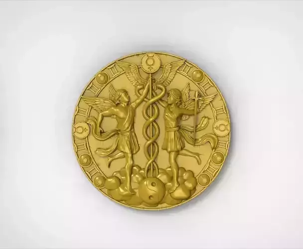 Gemini zodiac 3D models