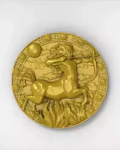 Sagittarius zodiac 3D print model
