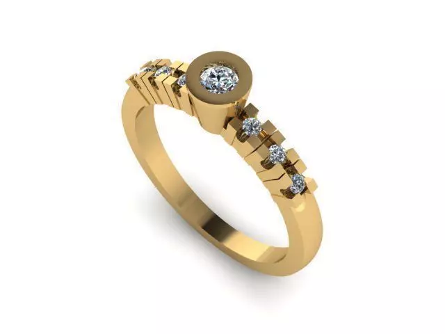 Ring R0601  3D print model_0