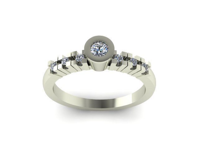 Ring R0601  3D print model_1