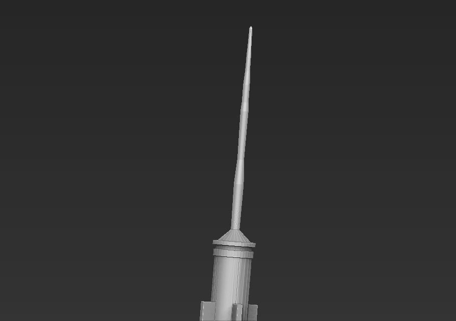 Empire State Building 3D printable 3D print model_13