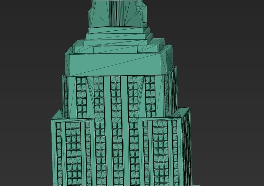 Empire State Building 3D printable 3D print model_15