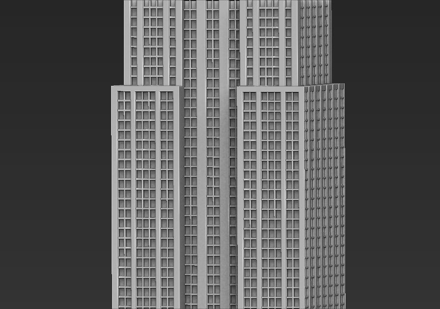 Empire State Building 3D printable 3D print model_6