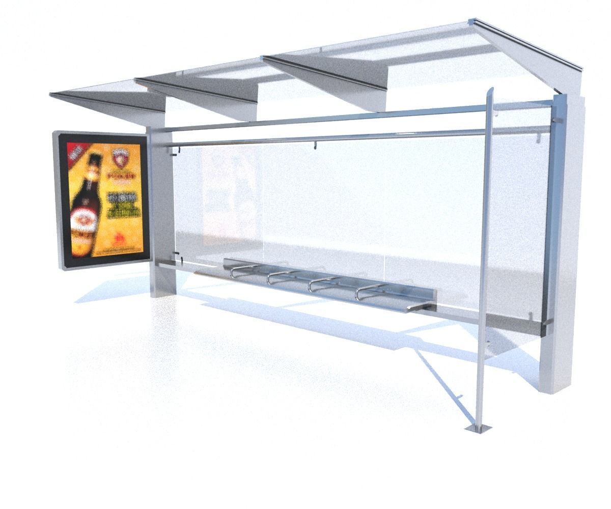 Street Elements Package JJ Low-poly 3D model_15