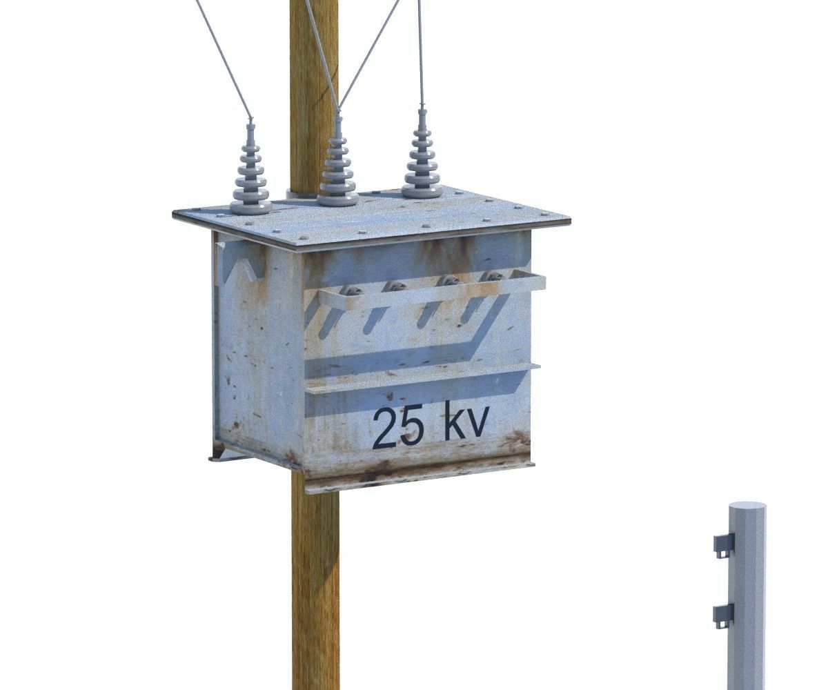 Street Elements Package JJ Low-poly 3D model_23