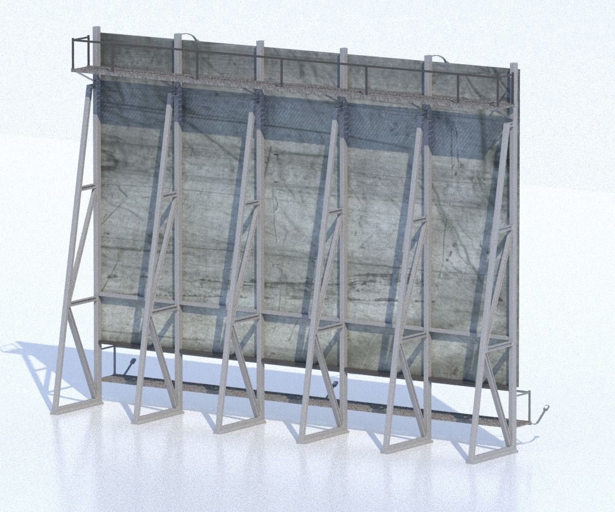 Street Elements Package JJ Low-poly 3D model_26