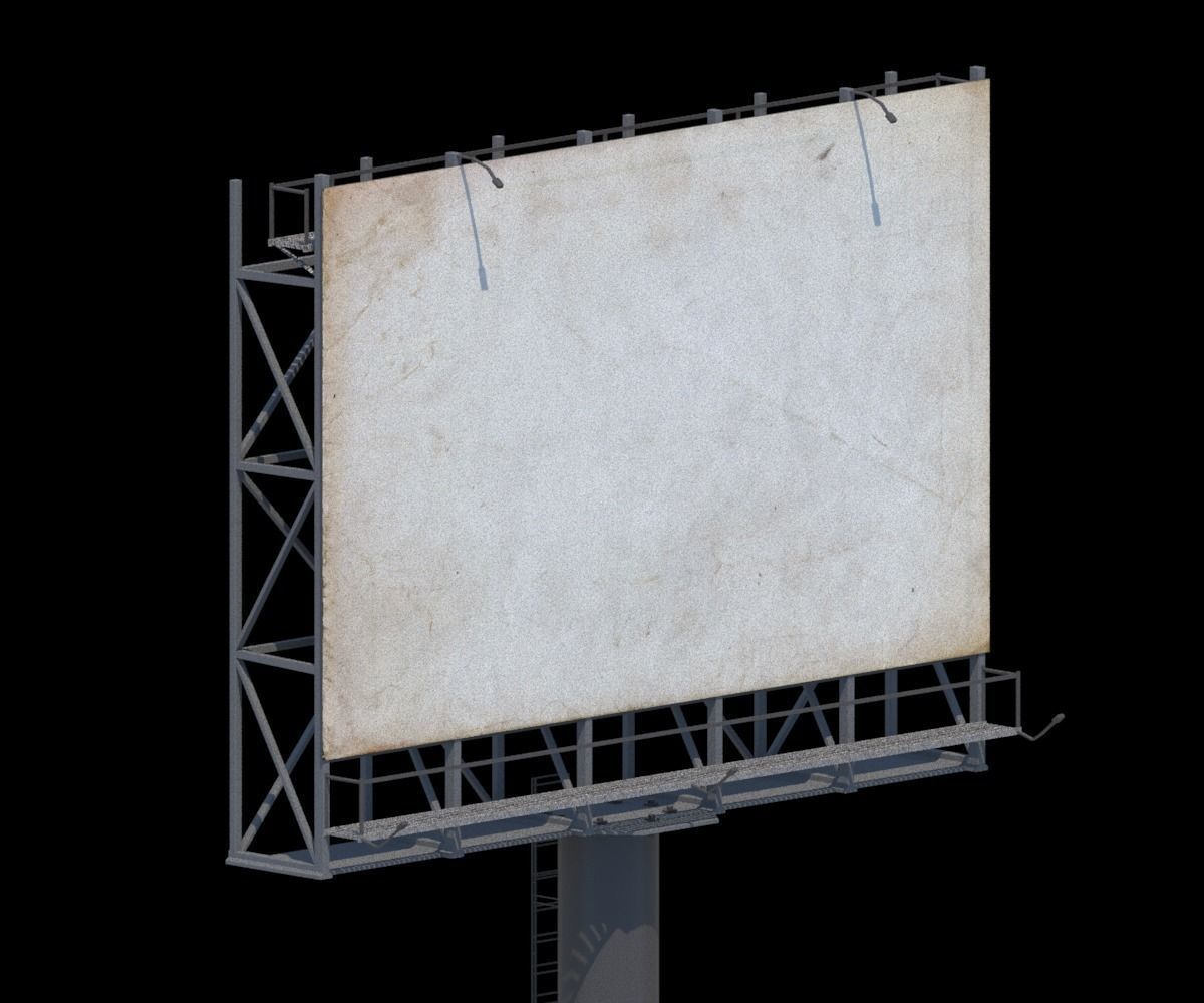 Street Elements Package JJ Low-poly 3D model_1