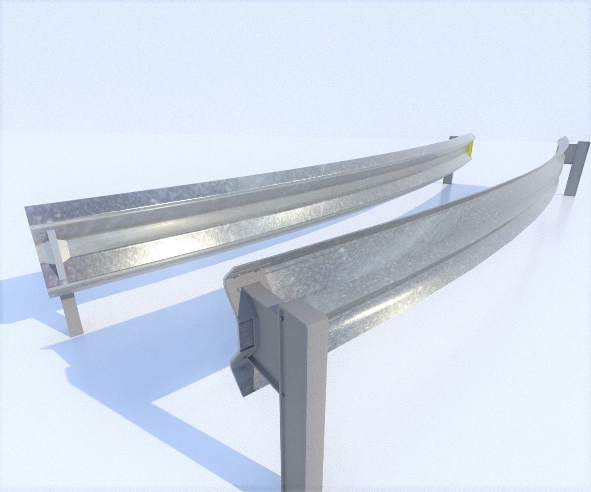 Street Elements Package JJ Low-poly 3D model_5