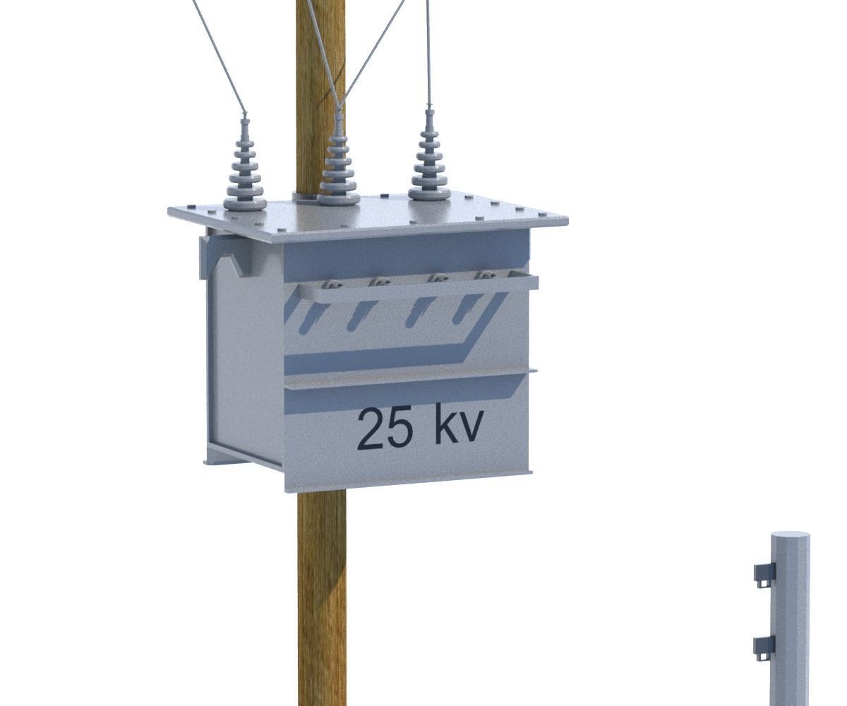 Street Elements Package JJ Low-poly 3D model_22